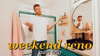 Finishing the 'Weekend Bathroom Renovation '| Part 2 Modern Builds