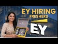 EY Hiring Freshers &amp; Interns | Free Course with Certificate | Any Graduate Can Apply | Apply Now
