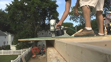 Sheathing Walls with Zip System