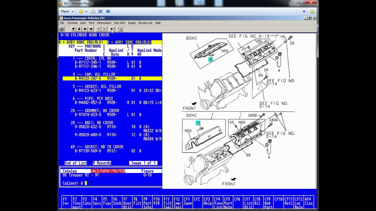 Как пробить VIN в каталоге ISUZU - YouTube