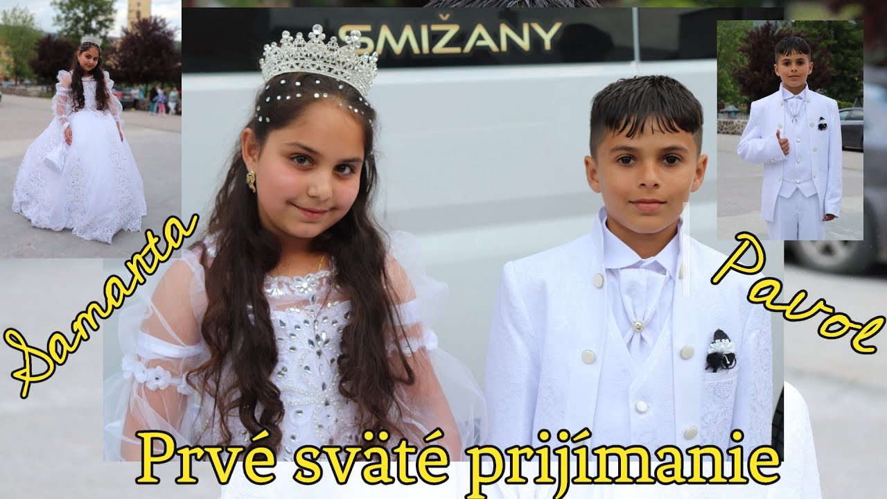 Prvé sväté prijímanie Pavol a Samanta 27.5.2025 Švedlár skupina Roland Band Smižany