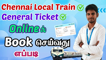 How to Book Local Train Tickets in UTS (Mobile) | in Tamil | by Jagadeesan