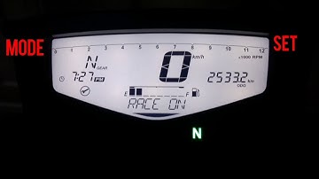 TVS Apache 200 4v digital console service reminder reset | by Insane Circle