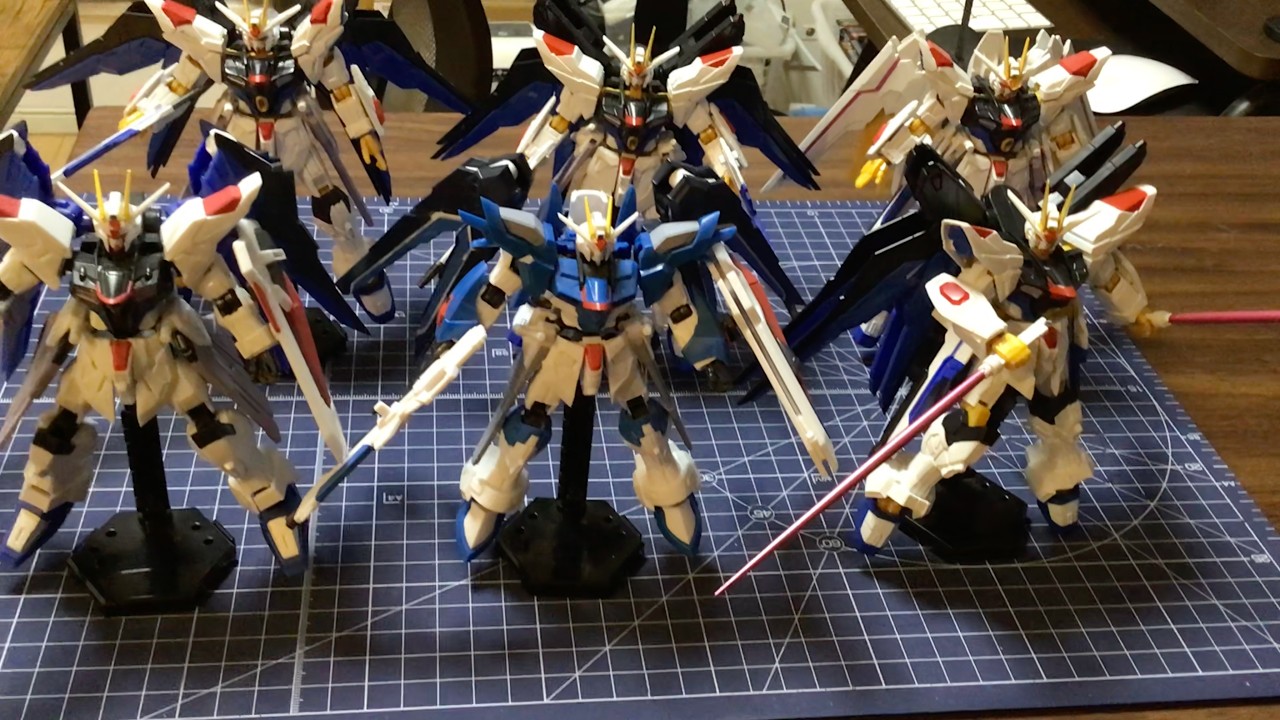 Gフレーム　フリーダムガンダムシリーズ紹介