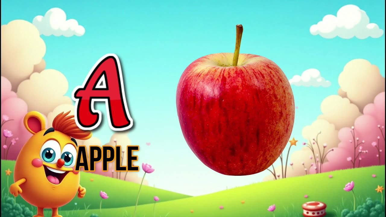 ABC Song for Kids | A for Apple & Fun Alphabet Song with Cute ...