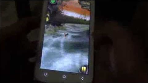 play android temple run 2 game in the micromax canvas 2 2014 HD