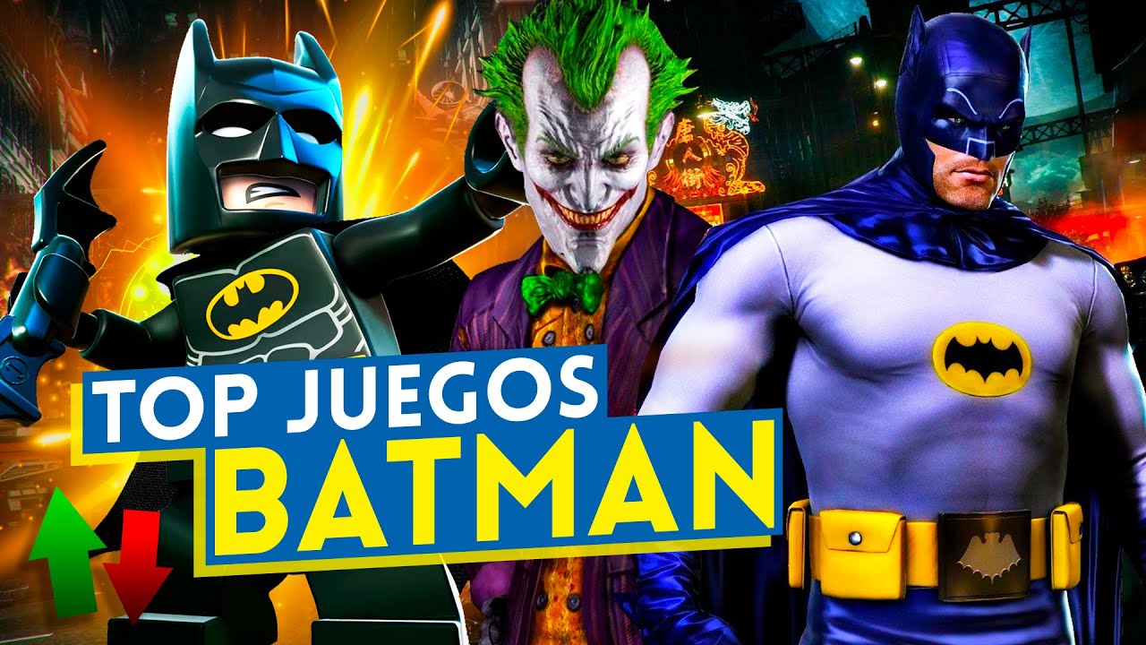 Los MEJORES JUEGOS de BATMAN - TOP 11 - YouTube