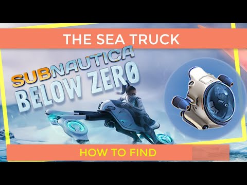 Subnautica Κάτω από μηδέν εύρεση SEA TRUCK Θραύσματα