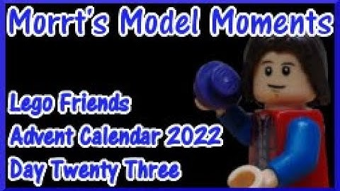 Model Moment Lego Friends Advent Calendar 2022 Day Twenty-Three