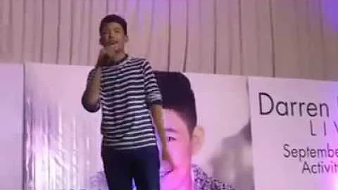 PARACHUTE- Darren Espanto Live at Pavillion Mall, Laguna (09-25-2106)