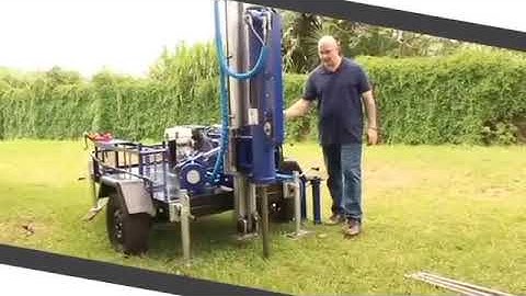 MA-13 SPT Autohammer Mast Trailer Mounted