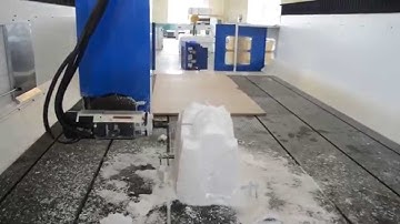 3050 model EPS Foam processing 4 axis cnc router