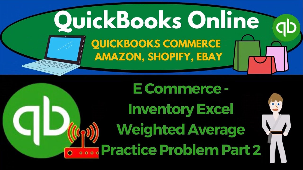 E Commerce Inventory Excel Weighted Average Practice Problem Part 2