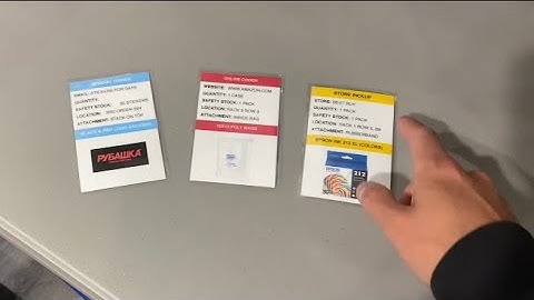 Improved Kanban Card System