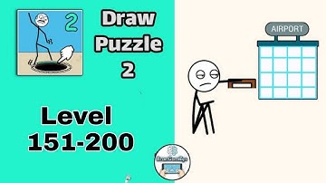 Draw Puzzles 2 All Level 151-200 Walkthrough Solution