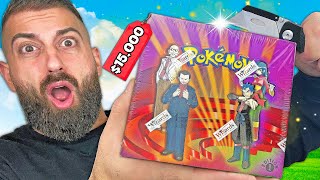 Opening a $15,000 Pokemon Box To Find Charizard!