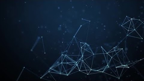 Blue Plexus Loops Stock Motion Graphics
