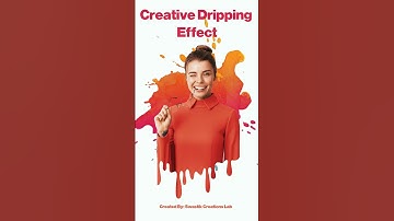 Create Dripping Effect in Seconds! 💧 Photoshop Hack