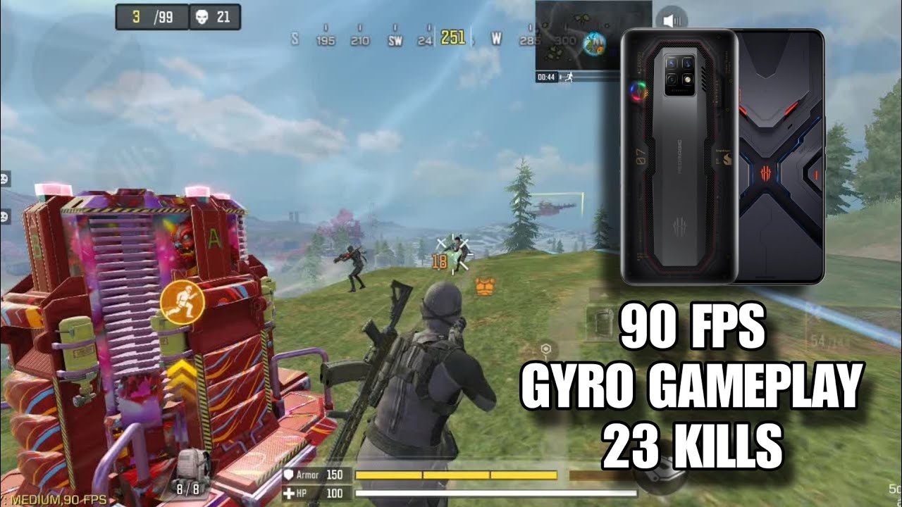 ULTRA 90 FPS CODM BR GAMEPLAY | RED MAGIC 7 PRO | MAX GYRO GAMEPLAY| 23 ...