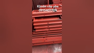 Khuôn cột cốp pha xây dựng #coppha #shorts