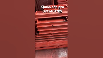 Khuôn cột cốp pha xây dựng #coppha #shorts
