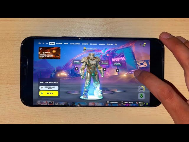 Fortnite Comes to iPhones and iPads Through Xbox Cloud Gaming