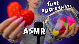 Asmr Fast Aggressive Upclose Mic Triggers, Mouth Sounds Asmr