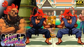 Super Street Fighter II Turbo  Akuma (Arcade / 1994) 4K 60FPS