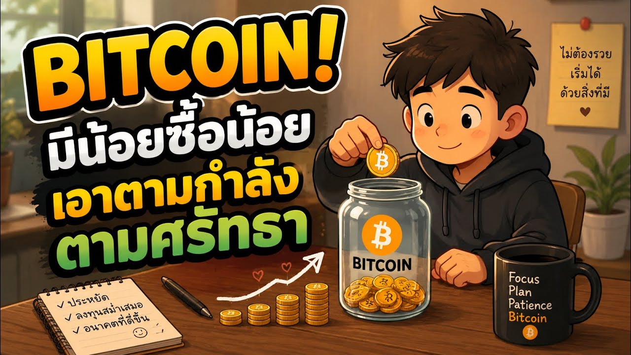 ⁣ลงทุน Bitcoin ในเวอร์ชั่นของเราพอ...