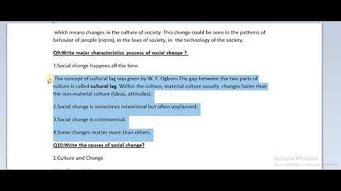 soc101 Final-Term Preparation 2022 | Lec 41 to 45 #importantShortNotes #final-TermPreparation #