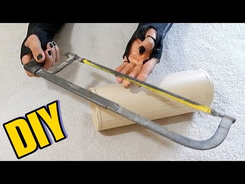 How to cut PVC pipe aligned