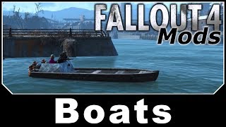 Fallout 4 Mods - Driveables of the Commonwealth - Boats