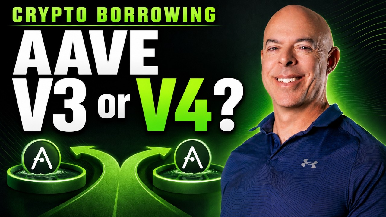 How to Choose Aave V3 vs V4 Pro for Borrowing in DeFi (Crypto School Live Training)