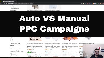 Auto VS Manual PPC Campaigns | Pay Per Click Campaigns | Amazon FBA Private Label