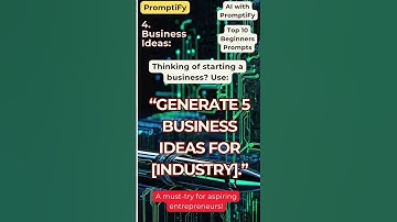 Top 10 ChatBOT/ChatGPT Prompts for Beginners | Unlock the power of AI with PromptiFy.