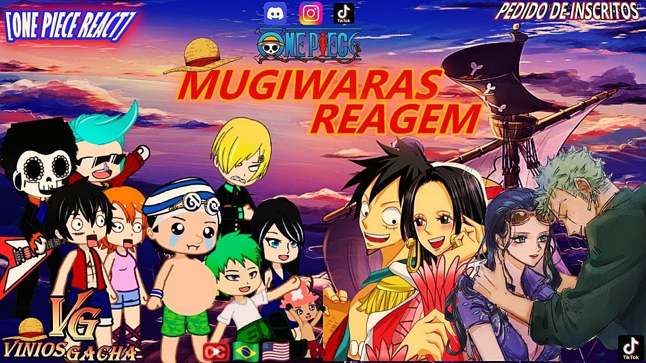 MUGIWARAS REAGEM LUHAN (LUFFY X HANCOCK) & ZOROBIN (ZORO X ROBIN) [PEDIDO DE INSCRITOS]