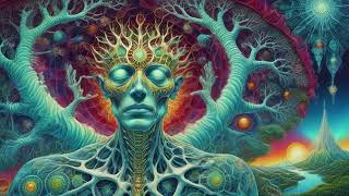 [4K UHD] The Cosmic Nervous Tree | Ambient Visionary Anatomy Art