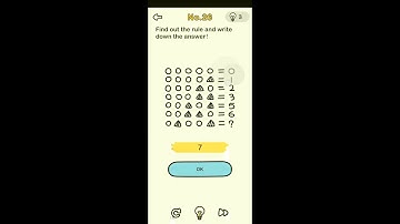 Brain out level 26 Find out the rule and write down the answer! Walkthrough Solution