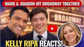 Mark and Joaquin Consuelos Hit Broadway Together — Kelly Ripa Reacts” 😒