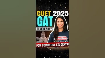 Crack CUET with GAT Exam Tips🥳✅ #shorts