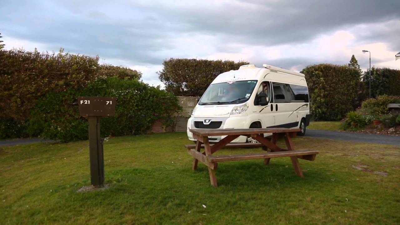 Ohope Beach Top 10 Holiday Park Campervan YouTube