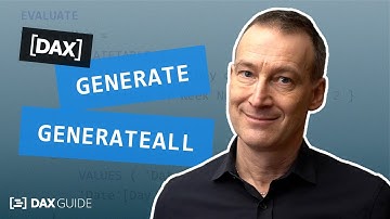 GENERATE, GENERATEALL - DAX Guide