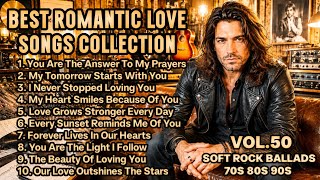 💖 Greatest Hits Romantic Love Songs💖 - Soft Rock Ballads 70's 80's 90's - Playlist Vol. 50 screenshot 5