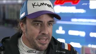 Fernando Alonso post-qualifying interview | 2022 Japanese Grand Prix