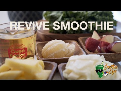 Revive smoothie | Revive your stomach with detoxifying ingredients | treat inflammation.