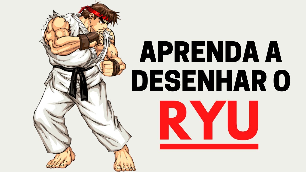 Ryu - Street Fighter - desenhos - games