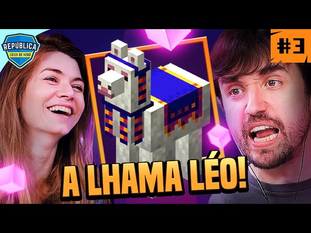 LÉO, A LHAMA (talvez a mais burra do mundo) - Minecraft Dungeons #3 