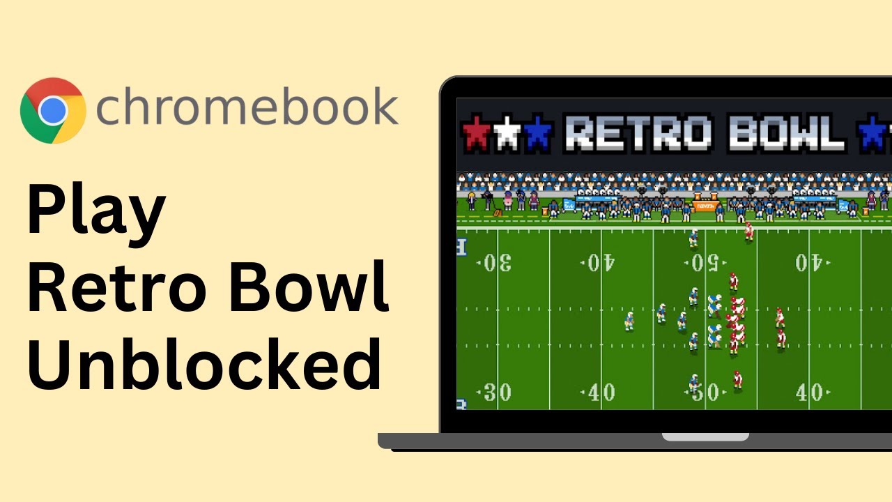 How To Play Retro Bowl On School Chromebook !