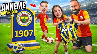 POYRAZ ELİF DERBİ MAÇINDA ANNESİNİN FORMASINI KESTİ!!EVDE BÜYÜK OLAY ÇIKTI!!