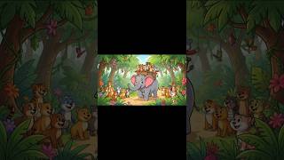 jungle ka champion#jungle ka Raja#cartoon #new video#short video#cartoon video